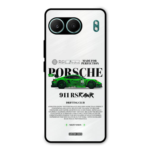 Dino Prosche OnePlus Nord 4 Mobile Back Cover - Car&Bike PrintShield Case