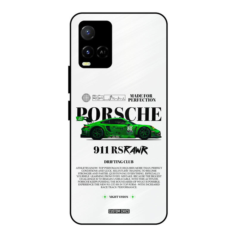 Dino Prosche Vivo Y33s Mobile Back Cover - Car&Bike PrintShield Case