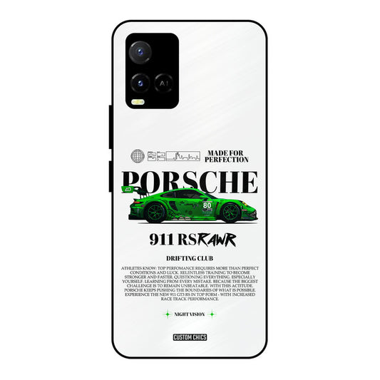 Dino Prosche Vivo Y33s Mobile Back Cover - Car&Bike PrintShield Case