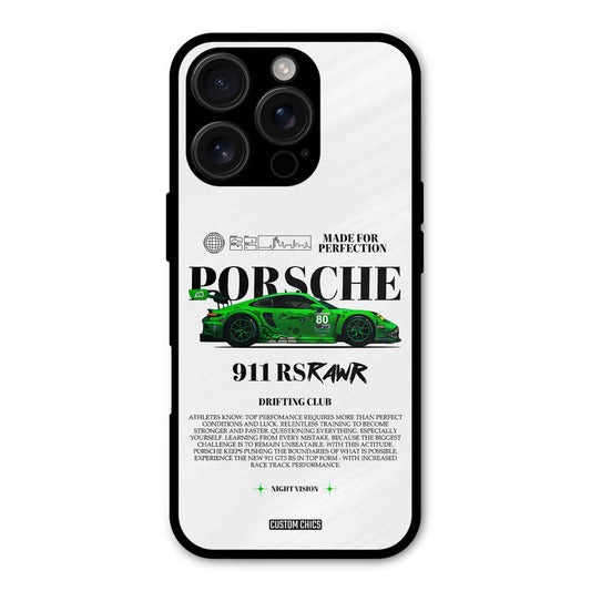 Dino Prosche iPhone 16 Pro Mobile Back Cover - Car&Bike PrintShield Case