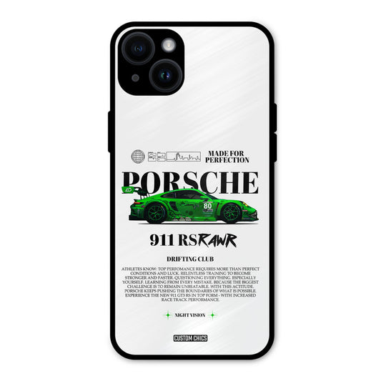 Dino Prosche iPhone 14 Plus Mobile Back Cover - Car&Bike PrintShield Case