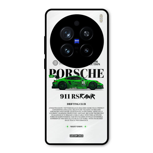 Dino Prosche Vivo X200 Pro Mobile Back Cover - Car&Bike PrintShield Case