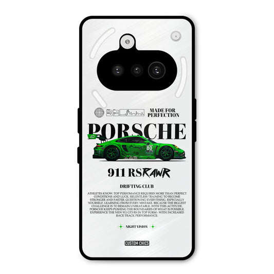 Dino Prosche Nothing Phone 3A Mobile Back Cover - Car&Bike PrintShield Case