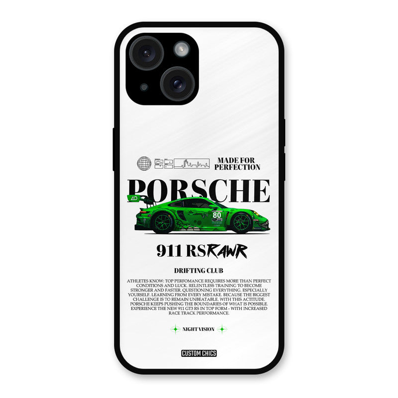 Dino Prosche iPhone 15 Plus Mobile Back Cover - Car&Bike PrintShield Case