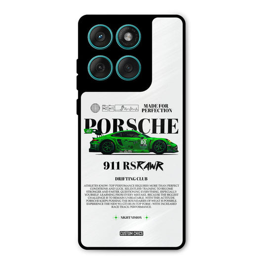 Dino Prosche Motorola Edge 60 Mobile Back Cover - Car&Bike PrintShield Case