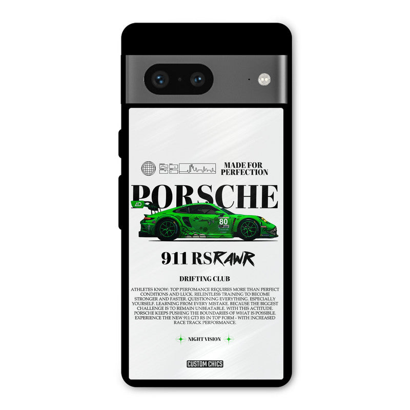 Dino Prosche Google Pixel 7 Mobile Back Cover - Car&Bike PrintShield Case