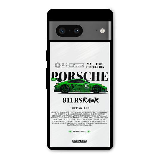 Dino Prosche Google Pixel 7 Mobile Back Cover - Car&Bike PrintShield Case