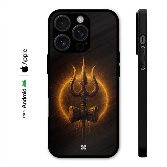 Divine Trishul Case – Premium PrintShield Mobile Cover