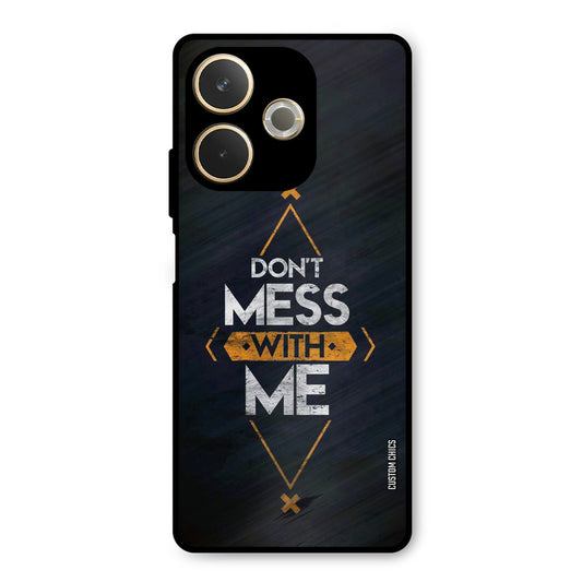 Dont Mess Oppo A5 Pro Mobile Back Cover - Typography PrintShield Case