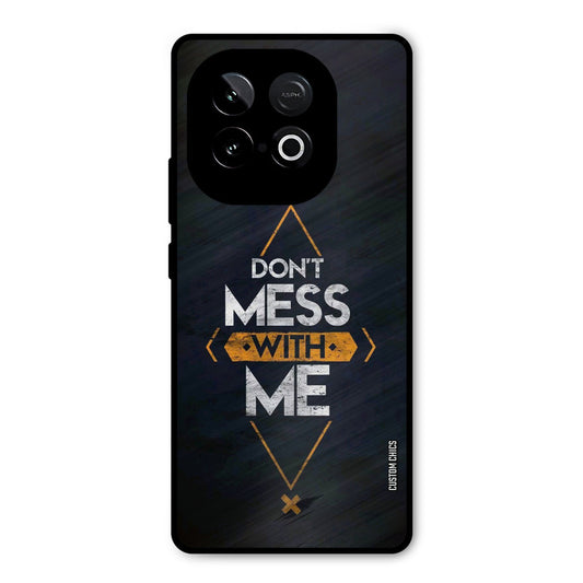 Dont Mess iQOO Neo 10 Mobile Back Cover - Typography PrintShield Case