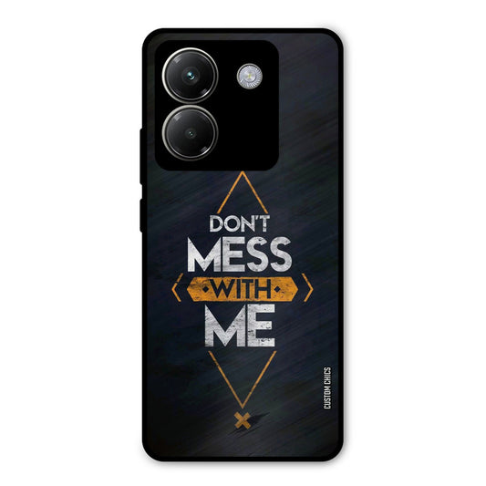 Dont Mess Poco M7 Pro Mobile Back Cover - Typography PrintShield Case