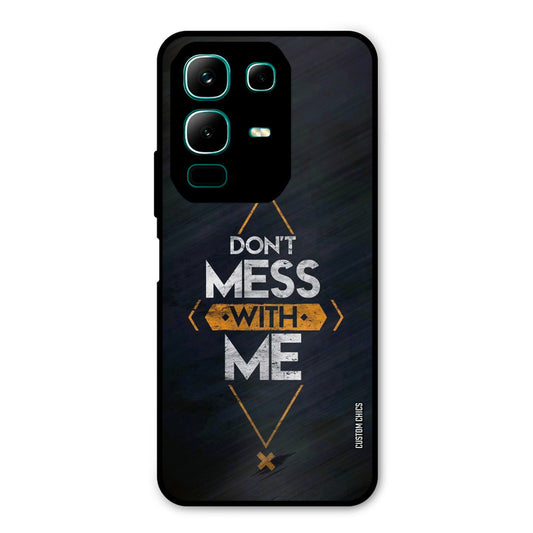 Dont Mess Infinix Note 50x Mobile Back Cover - Typography PrintShield Case