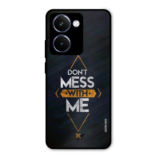 Dont Mess Realme P3 Ultra Mobile Back Cover - Typography PrintShield Case