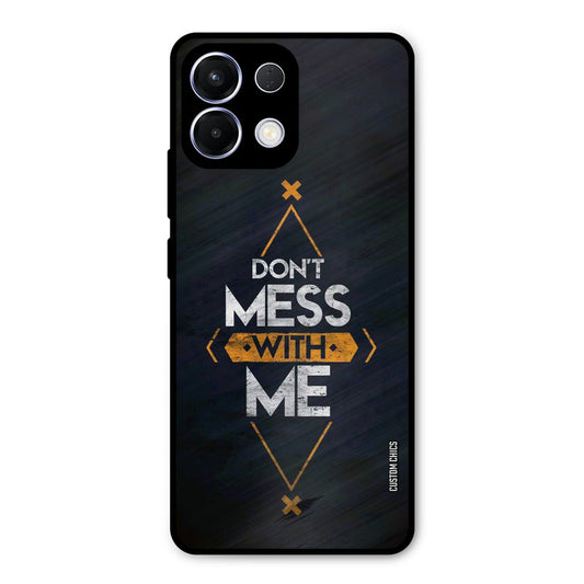 Dont Mess Oppo K13 5G Mobile Back Cover - Typography PrintShield Case