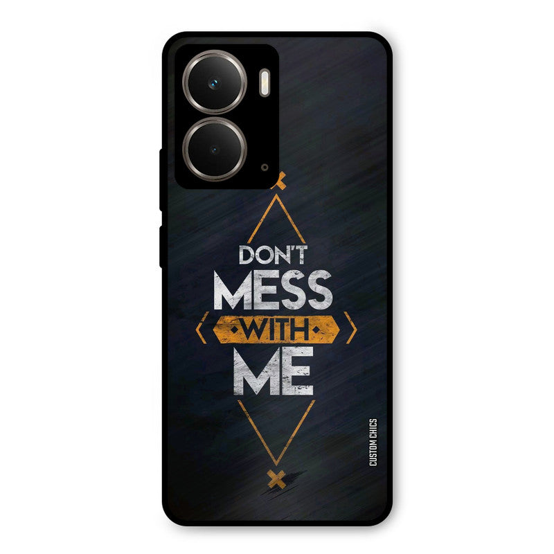 Dont Mess Realme P3 Mobile Back Cover - Typography PrintShield Case