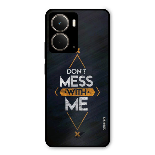 Dont Mess Realme P3 Mobile Back Cover - Typography PrintShield Case