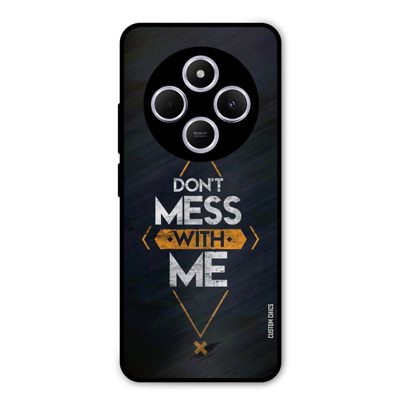 Dont Mess Poco M7 Mobile Back Cover - Typography PrintShield Case