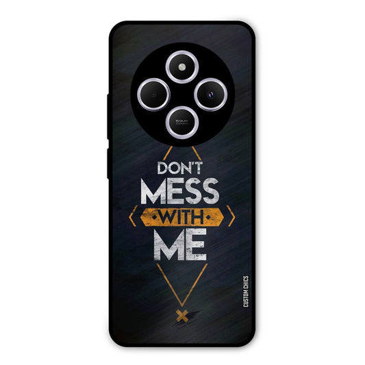Dont Mess Poco M7 Mobile Back Cover - Typography PrintShield Case