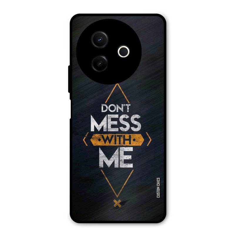 Dont Mess Vivo Y39 Mobile Back Cover - Typography PrintShield Case