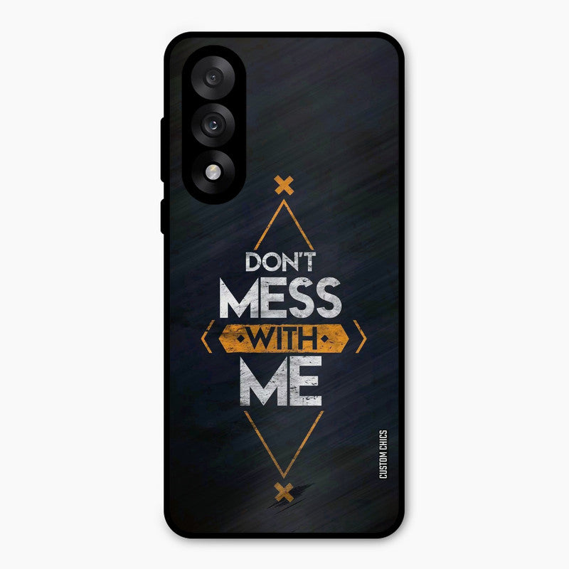 Dont Mess Oneplus Nord 5 Mobile Back Cover - Typography PrintShield Case