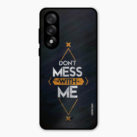 Dont Mess Oneplus Nord 5 Mobile Back Cover - Typography PrintShield Case
