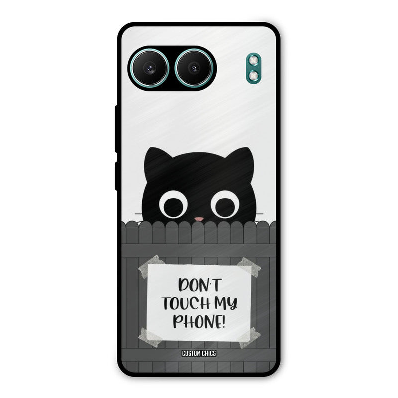 Dont Touch My Phone OnePlus Nord 4 Mobile Back Cover - Typography PrintShield Case