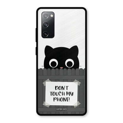Dont Touch My Phone Samsung Galaxy S20 FE Mobile Back Cover - Typography PrintShield Case