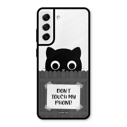 Dont Touch My Phone Samsung Galaxy S21 FE 5G (2023) Mobile Back Cover - Typography PrintShield Case