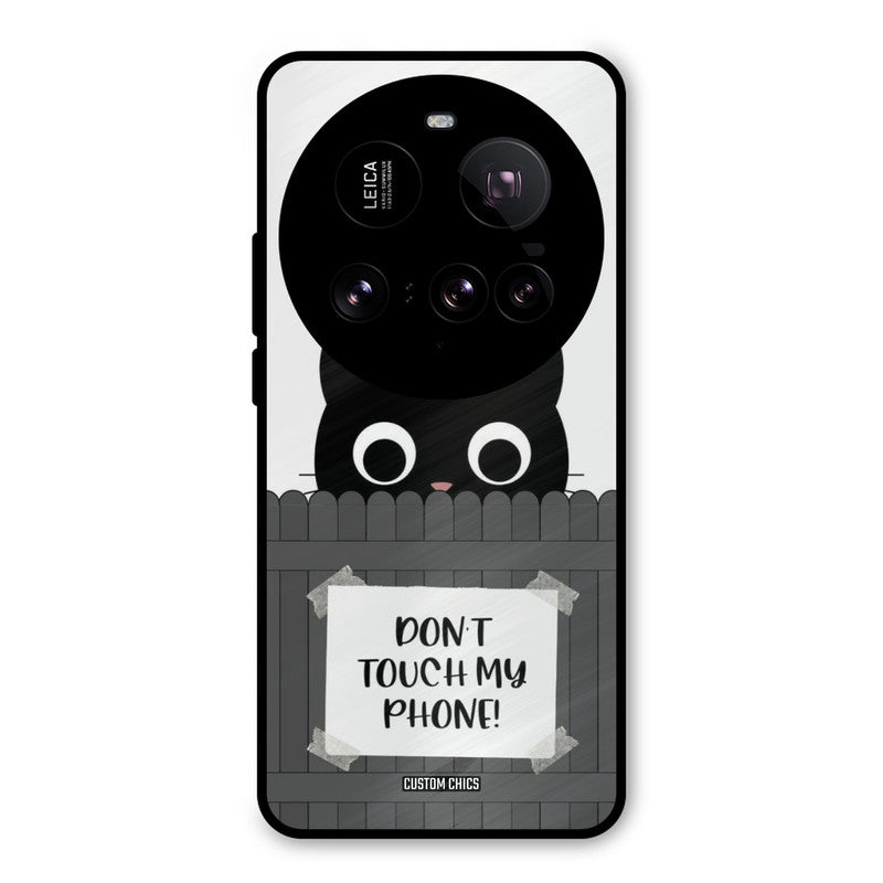 Dont Touch My Phone Xiaomi Mi 15 Ultra Mobile Back Cover - Typography PrintShield Case