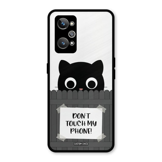 Dont Touch My Phone Realme GT Neo 2 Mobile Back Cover - Typography PrintShield Case
