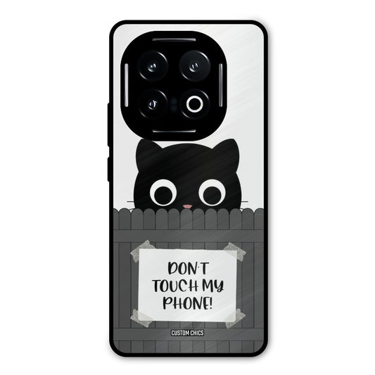 Dont Touch My Phone iQOO 13 Mobile Back Cover - Typography PrintShield Case