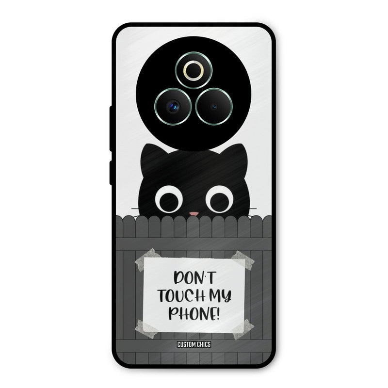 Dont Touch My Phone Realme P3 Pro 5G Mobile Back Cover - Typography PrintShield Case