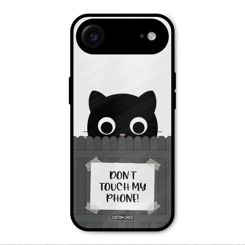 Dont Touch My Phone iPhone Air Mobile Back Cover - Typography PrintShield Case