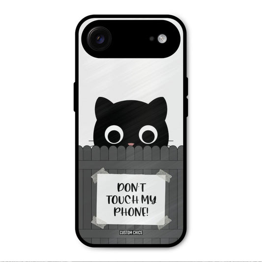Dont Touch My Phone iPhone Air Mobile Back Cover - Typography PrintShield Case