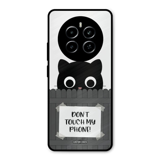 Dont Touch My Phone Realme P1 5G Mobile Back Cover - Typography PrintShield Case