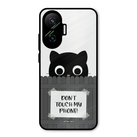 Dont Touch My Phone Poco F7 5G Mobile Back Cover - Typography PrintShield Case
