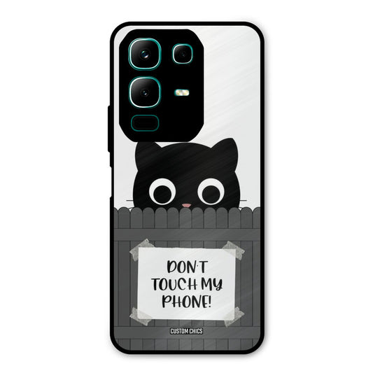 Dont Touch My Phone Infinix Note 50x Mobile Back Cover - Typography PrintShield Case