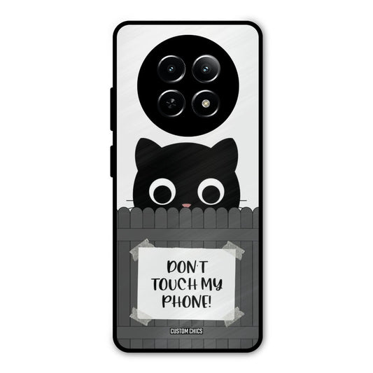 Dont Touch My Phone Realme Narzo N65 Mobile Back Cover - Typography PrintShield Case
