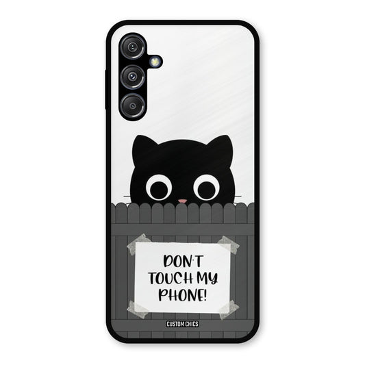 Dont Touch My Phone Samsung Galaxy M34 5G Mobile Back Cover - Typography PrintShield Case