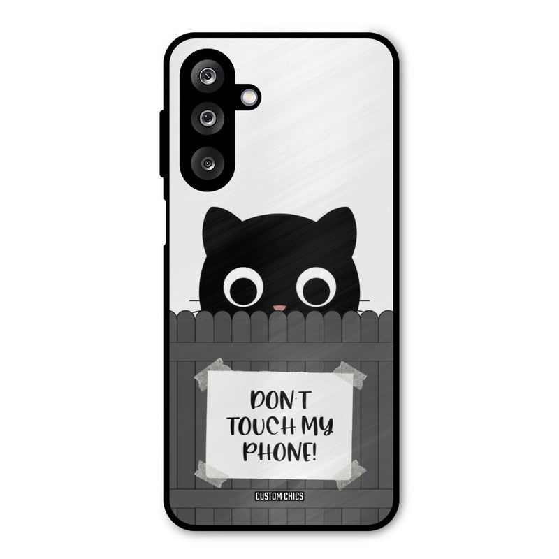 Dont Touch My Phone Samsung Galaxy M36 Mobile Back Cover - Typography PrintShield Case