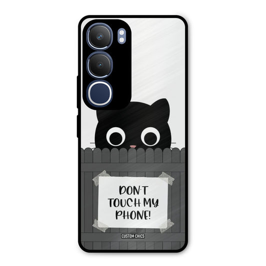Dont Touch My Phone Vivo Y29 Mobile Back Cover - Typography PrintShield Case