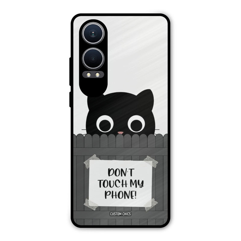 Dont Touch My Phone Oneplus Nord CE4 Lite Mobile Back Cover - Typography PrintShield Case