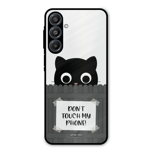 Dont Touch My Phone Samsung Galaxy A16 5G Mobile Back Cover - Typography PrintShield Case