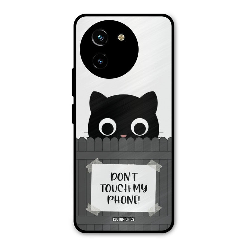 Dont Touch My Phone Vivo Y200i Mobile Back Cover - Typography PrintShield Case