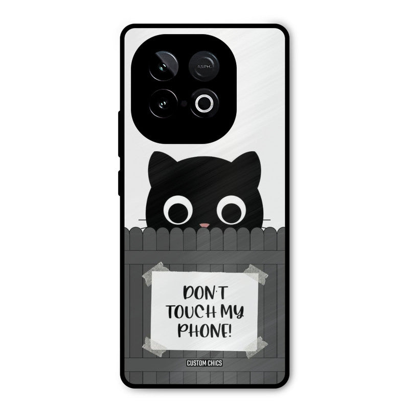 Dont Touch My Phone iQOO Neo 10 Mobile Back Cover - Typography PrintShield Case