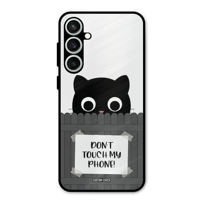 Dont Touch My Phone Samsung Galaxy S23 Mobile Back Cover - Typography PrintShield Case
