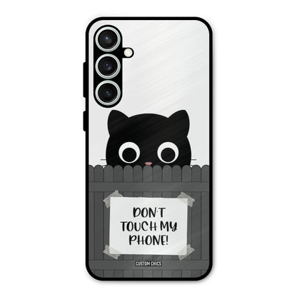 Dont Touch My Phone Samsung Galaxy S23 Mobile Back Cover - Typography PrintShield Case