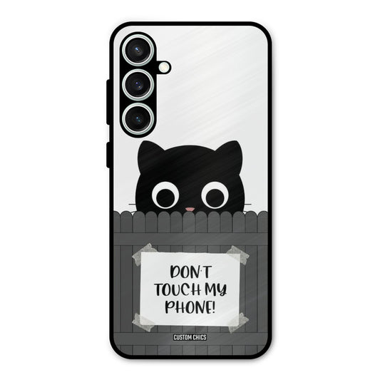Dont Touch My Phone Samsung Galaxy S23 Mobile Back Cover - Typography PrintShield Case