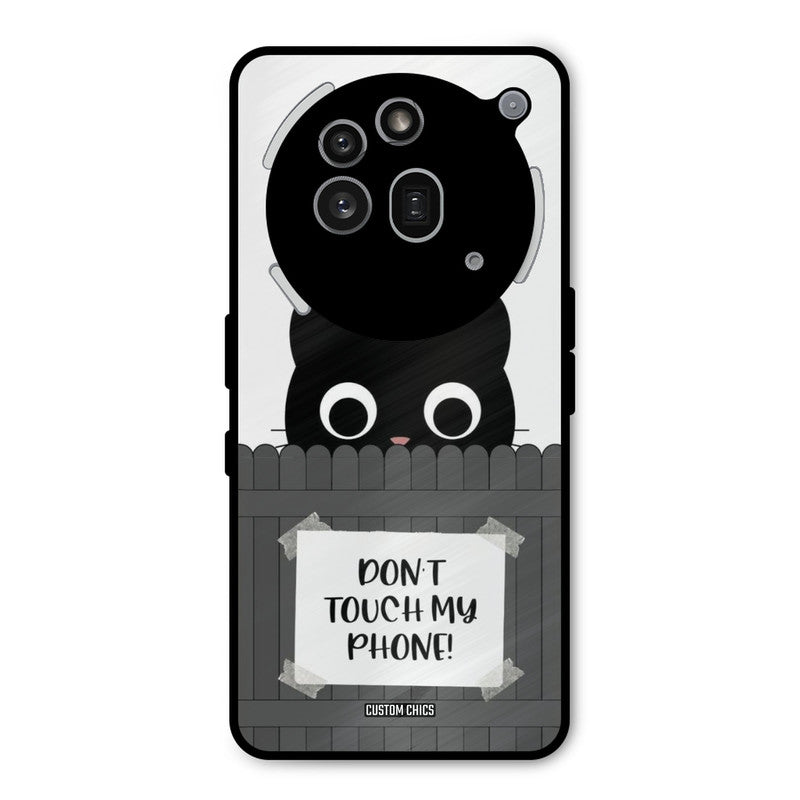 Dont Touch My Phone Nothing Phone 3A Pro Mobile Back Cover - Typography PrintShield Case