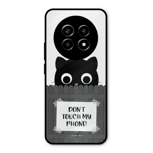 Dont Touch My Phone Realme 13 Pro Mobile Back Cover - Typography PrintShield Case